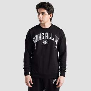Sweat-shirt noir RR Muscle 100% coton French Terry taille XXS, fermeture éclair, design uni avec impression sérigraphique, doublure personnalisée - Product Image 1