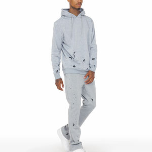 Nuevo fabricante de Pakistán, diseño de impresiones de alta calidad, conjunto de Jogger para hombre, conjuntos de chándal acampanado para hombre, ropa de calle - Product Image 4