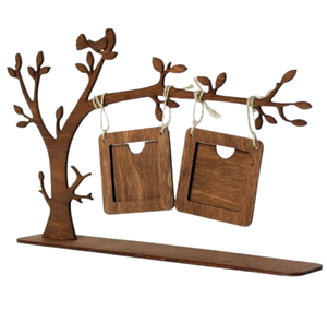 Tree Hanging Table Decorative Wooden Photo <b>Frame</b> Wholesaler Personalized Design Modern Wooden Photo <b>Frame</b> From India - Product Image 1