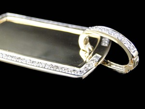 Collier pendentif photo personnalisé en argent 925 avec accents de diamant moissanite bijoux de luxe pour célébrations spéciales - Product Image 3