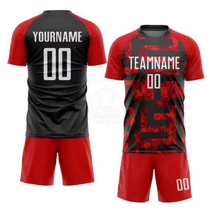 Uniformes de Fútbol Personalizados 2026, Conjunto de Camiseta y Pantalones Cortos de Fútbol Hechos a Medida en Venta - Product Image 1