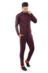 Printemps et automne football tracksets football pull hommes sport entraînement costume fermeture éclair col manches longues veste et pantalon - Product Image 3
