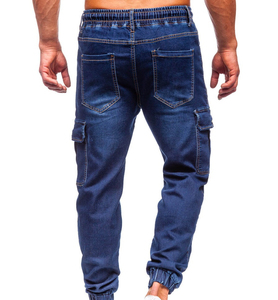 Pantalones Cargo cómodos de alta calidad para hombre, venta al por mayor, pantalones Cargo ajustados de calidad de exportación personalizados, servicio OEM - Product Image 3