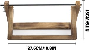 <b>Wooden</b> Yarn Holder Horizontal Yarn Holder <b>for</b> Crocheting Knitting & Crochet Supplies Dispenser Yarn <b>Ball</b> Holder <b>for</b> Crocheting - Product Image 6