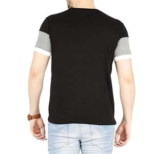 Ensembles T-shirts et shorts personnalisés T-shirt épais 100% coton 250 GSM T-shirt vierge surdimensionné T-shirt graphique épais pour hommes - Product Image 3