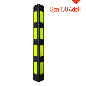 Protector de Esquinas de PVC con Diseño de Panal de Abeja ECO, Reflectante Verde para Equipos de Estacionamiento - Product Image 5