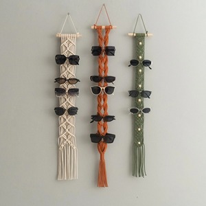 <b>Set</b> <b>Of</b> <b>3</b> Macrame <b>Wall</b> Hanging For Elegant Home Decor Bedroom <b>Wall</b> Styling And Artistic Display Accents In Modern Spaces - Product Image 1