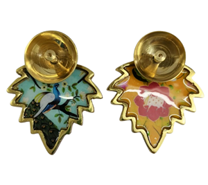 MHQ Vente en gros Lampe à huile cylindrique coupe-vent créative décorative pour la maison en laiton doré Akhand Jyoti Diya - Product Image 4