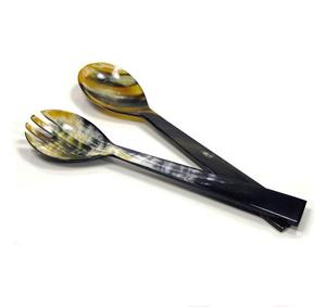 Juego de Servidores de Ensalada Modernos de 11 Pulgadas Recubiertos de Resina, Hechos en India, Ecológicos, Aptos para Lavavajillas, Utensilios de Cocina para el Hogar - Product Image 5