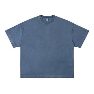 เสื้อยืดผ้าฝ้ายโอเวอร์ไซส์260GSM สำหรับผู้ชายเสื้อยืดผ้าฝ้ายโอเวอร์ไซส์ลายปักโลโก้ออกแบบได้ตามต้องการ - Product Image 3