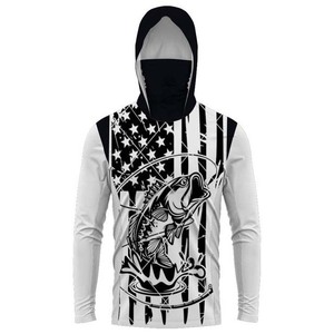 Gran oferta de ropa deportiva de pesca de camuflaje exterior para hombre, chaqueta funcional, sudaderas con capucha de pesca de caza, básicos para hombre, algodón 100% - Product Image 4