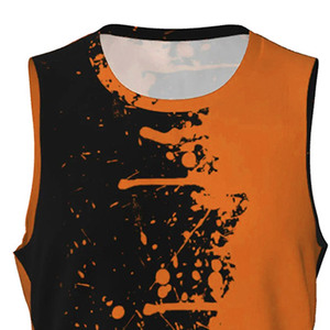 Uniforme de baloncesto personalizado para hombre último diseño ropa deportiva de poliéster BSCI de alta calidad uniforme impreso de talla grande - Product Image 2