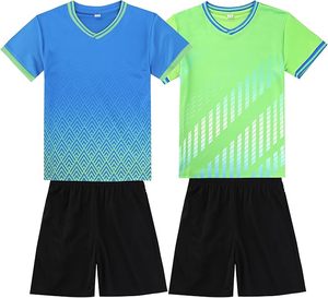 Uniformes de fútbol personalizados de manga corta unisex, uniformes de fútbol personalizados con mejor diseño y logotipo personalizado - Product Image 5