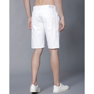 Short en jean de couleur blanche déchiré pour hommes Fabricant prêt à expédier Vente en gros de short en jean de qualité supérieure - Product Image 6