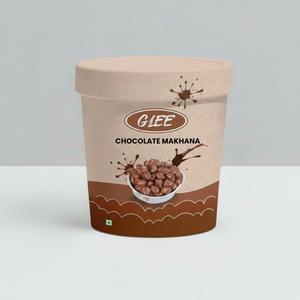 <b>Chocolate</b> Coated Sweet Low-Fat Makhana Fox Nuts 30g Paper Box Semi-Soft Snack Gluten Free High Protein High Fiber - Product Image 1