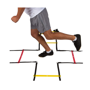 Escalera de agilidad con funda de transporte negra, Ideal para entrenamiento de velocidad, juego de fútbol, entrenamiento - Product Image 5