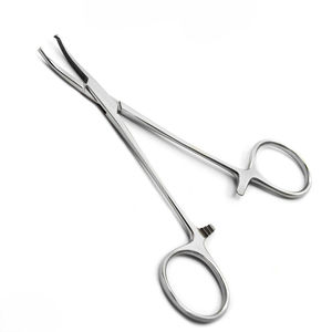 Pinzas de Arteria Curvas de Acero Inoxidable Más Vendidas, Juego de Instrumentos Quirúrgicos Reutilizables, Certificación CB Manual - Product Image 1