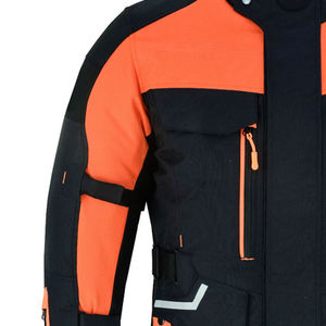 Chaqueta de moto textil hecha a medida Chaqueta de moto textil de alta calidad para montar en moto para hombre - Product Image 4