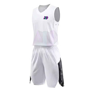 Nuevo Conjunto de Uniforme de Baloncesto con Logotipo Personalizado, Incluye Camiseta y Pantalones Cortos, Tallas Grandes Disponibles, Ideal para Pedidos de Equipos - Product Image 2