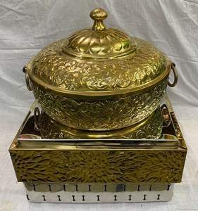 Hand Made Top Selling Stainless Steel Catering Rose Gold Buffet Chafing <b>Dish</b> Restaurant Party Food Warmer Hanging Chafing <b>Dishes</b> - Product Image 1