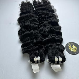 Tissage de cheveux humains vierges brésiliens Body Wave de 20, 22 et 24 pouces, lot de 3, extensions ciblées pour la coiffure - Product Image 4