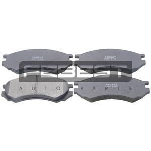 Set di pastiglie freno anteriori FEBEST (0201-P10F) - Product Image 1