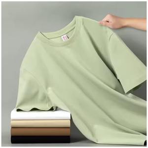 T-shirts en coton de haute qualité pour hommes personnalisé imprimé votre logo méthode d'impression numérique à motif solide disponible approvisionnement en vrac - Product Image 3