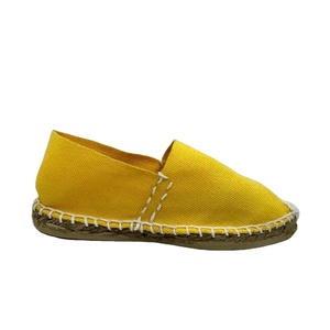 Espadrilles for Children in Customized Sizes with Tape Canvas Upper Espadrilles in Solid and Stripe Design in Customized Sizes - Product Image 1