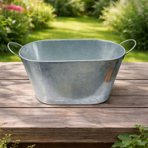 Metal Ice <b>Bucket</b> Beverage Tub Wine Cooler <b>Bucket</b> <b>Beer</b> Ice <b>Bucket</b> Champagne <b>Bucket</b> Party Beverage Tub Ice <b>Bucket</b> for Drinks - Product Image 1