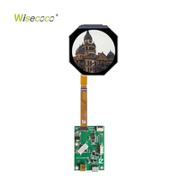 Module LCD TFT circulaire MIPI IPS Wisecoco 2,5 pouces 480*480, écran LCD rond de 2,5 pouces avec carte de commande