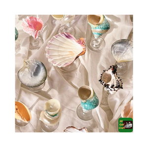 Copa de Martini Natural, copa de vino de concha marina hecha a mano, Playa costera, boda, dama de honor, fiesta, Concha, decoración de cóctel - Product Image 1