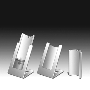 ArgentoÃ©Prezioso Design italiano Cooler vino per mantenere bottiglie di vino stile minimalista senza ghiaccio necessario finitura in metallo grigio per - Product Image 3