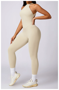 OEM Available Yoga Jumpsuit for Women sustainable <b>Light</b> Weight Breathable stylish new arrival Yoga Jumpsuit with Perfect Style - Product Image 5