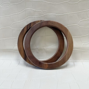 Chất Lượng Cao Óc Chó Thông Tư Gỗ Xử Lý Dệt Túi Tự Làm Thông Tư Gỗ Xử Lý Cổ Bằng Gỗ Thông Tư Tay Vòng Lặp - Product Image 6