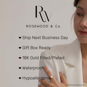 Orecchini Pendenti a Cuore Nero Intrecciati in Oro, Leggeri, con Pietra Nera, Anelli a Cerchio, Set di Gioielli alla Moda che non si ossidano - Product Image 4