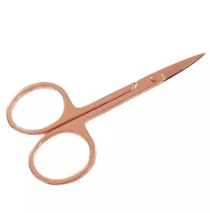 Tijeras de Entresacar Profesionales de Alta Calidad al por Mayor, Tijeras para Cutículas con Mango de Acero Inoxidable y Hojas Rectas - Product Image 2