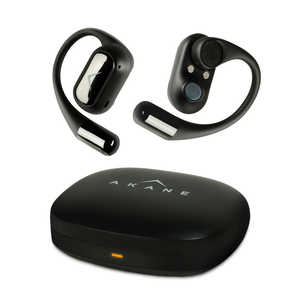 Auriculares Deportivos Inalámbricos de Diseño Abierto con Indicador LED de Batería, Chipset BK, BT 5.3 - Negro - Product Image 1
