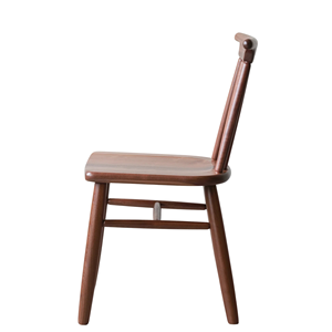 Minimalist Solid <b>Wood</b> Dining <b>Chair</b> Suitable for Home, Cafe, and Restaurant with Comfortable Back Support - Product Image 3