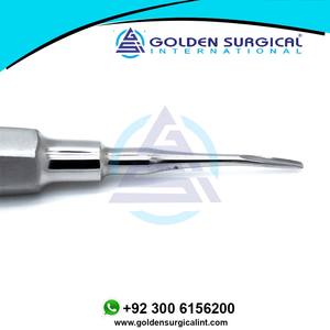 Elevador Dental de Ortodoncia con Punta Curva de 2 mm, Instrumentos Quirúrgicos Dentales Premium para Extracción de Raíces - Product Image 4