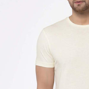 Camiseta Personalizada en Blanco, Camiseta con Logotipo Personalizado, Cuello Redondo, Manga Corta, 100% Algodón, Lisa, para Hombre - Product Image 6