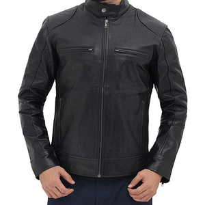 Grossiste Veste en cuir Fashion Wear Veste en cuir véritable pour hommes par Standard International - Product Image 1