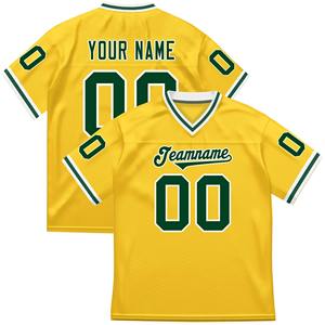 Camiseta de fútbol americano cosida con letras para hombre, uniforme de Rugby transpirable, camisetas deportivas, ropa para hombre - Product Image 6