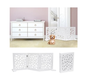 Divisor de habitación de mascotas de madera pintada a mano de calidad moderna de tendencia mayorista divisores de habitación de mascotas de moda - Product Image 3