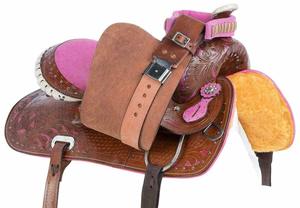 High Demand Custom Logo Horse Riding Saddle High Quality Pure <b>Leather</b> Western English Race Saddles Genuine <b>Synthetic</b> <b>Leather</b> - Product Image 6