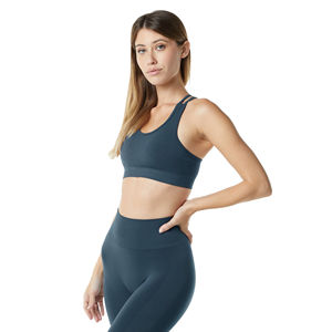 Fitness <b>Push</b> <b>up</b> Yoga Pants Sport Wear Women Cropped Top <b>Leggings</b> Gym Set Seamless Women Yoga Workout Set 2 Piece Suits - Product Image 4