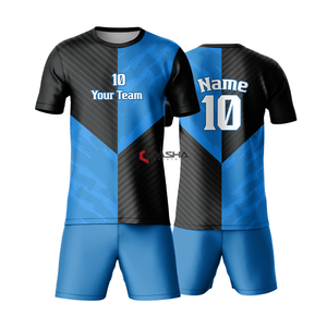 Uniforme de Fútbol Personalizado de Alta Calidad con Logotipo, Nuevo Estilo, Conjunto de Camiseta de Entrenamiento para Adultos, 100% Poliéster, Secado Rápido, Transpirable, Venta al Por Mayor - Product Image 4