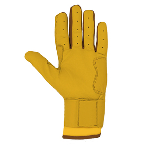 Guantes de bateo de cuero para mayor comodidad y transpirabilidad con logotipo personalizado Guantes de bateo de béisbol de cuero Premium - Product Image 2