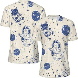 Camisetas sin mangas de manga corta con estampado personalizado de algodón acanalado de secado rápido para hombre del fabricante subidas por Dress Sports - Product Image 2