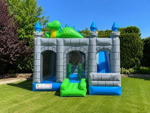 Parque Infantil Inflable Profesional de 5x5x4 m – Castillo Inflable de PVC con Tobogán – Uso Profesional en Interiores/Exteriores – Cumple con las Normas de la UE - Product Image 2