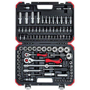 1/2 Inch 971GTE DIY Grade <b>Socket</b> Wrench Set CR-V Chrome Deep <b>Sockets</b> for Hand Tool Maintenance and Repair Square Hex Features - Product Image 1